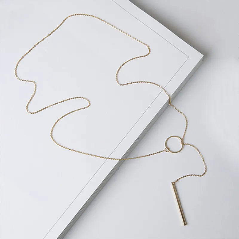 Minimalist Metal Necklace