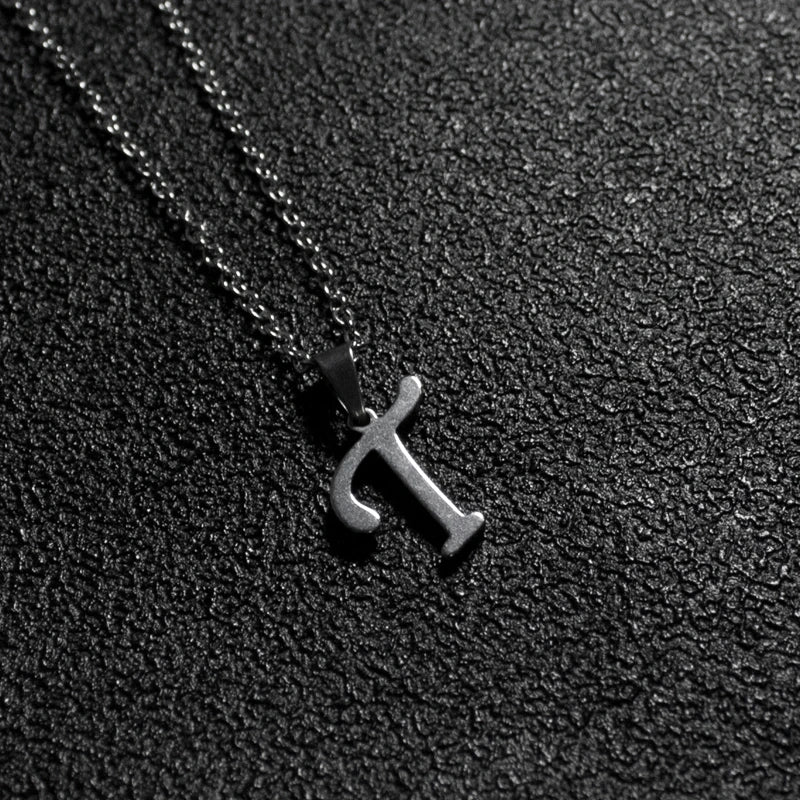 Initial A-Z Letters Pendant Necklace