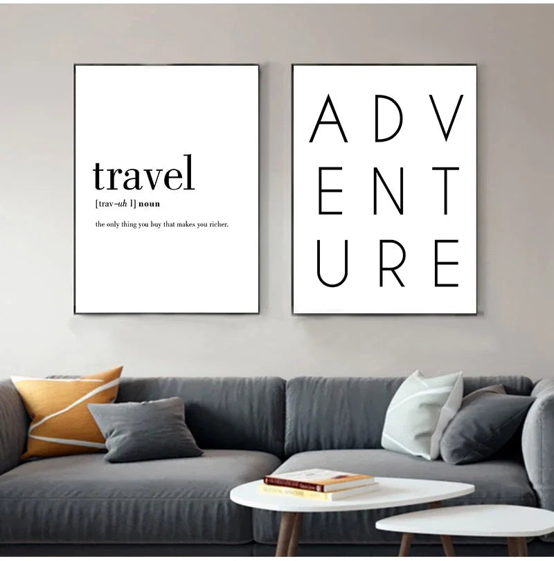 Destination Board Wall Art