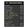 Destination Board Wall Art