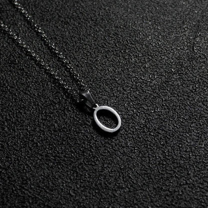 Initial A-Z Letters Pendant Necklace