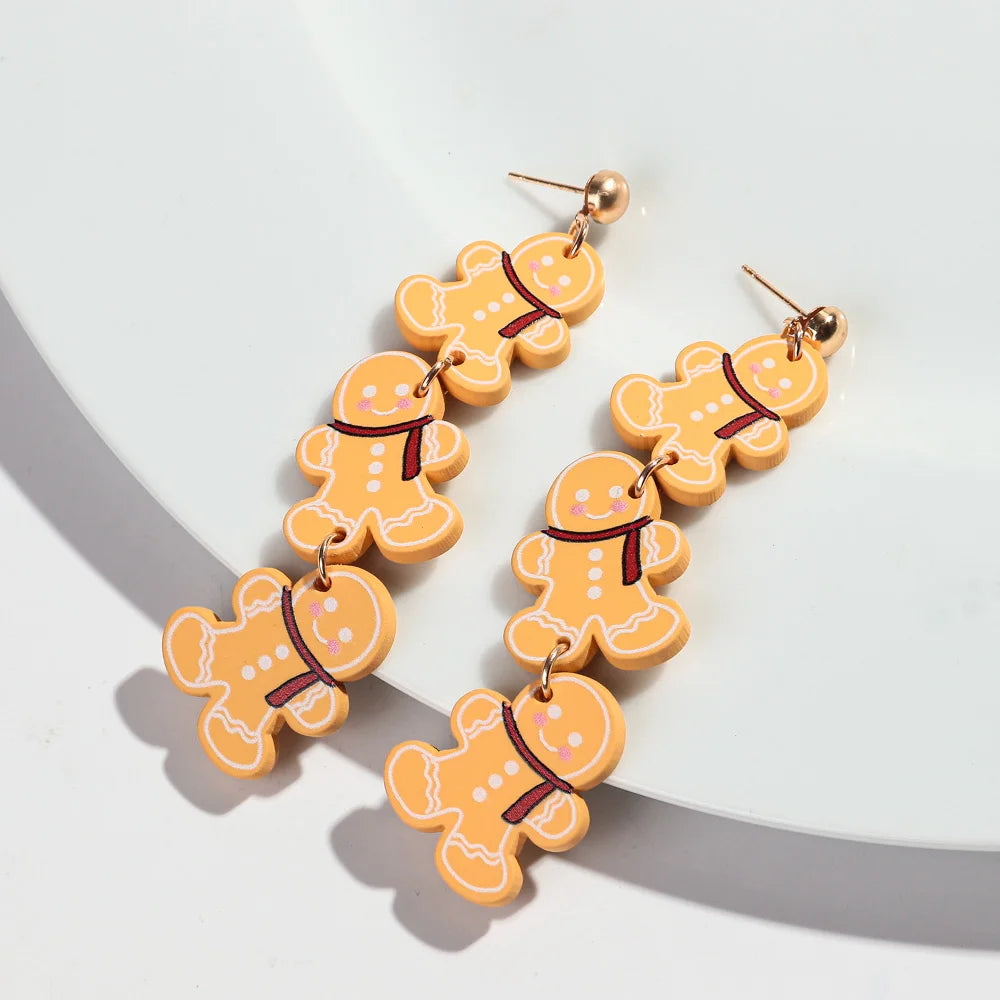 Gingerbread Friends Earrings