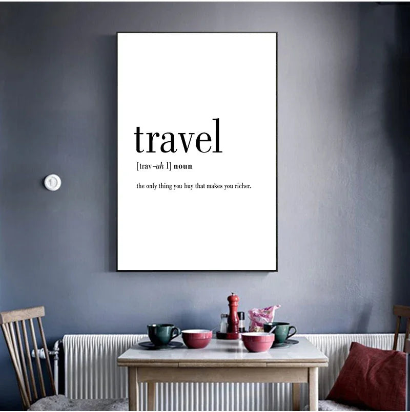 Destination Board Wall Art