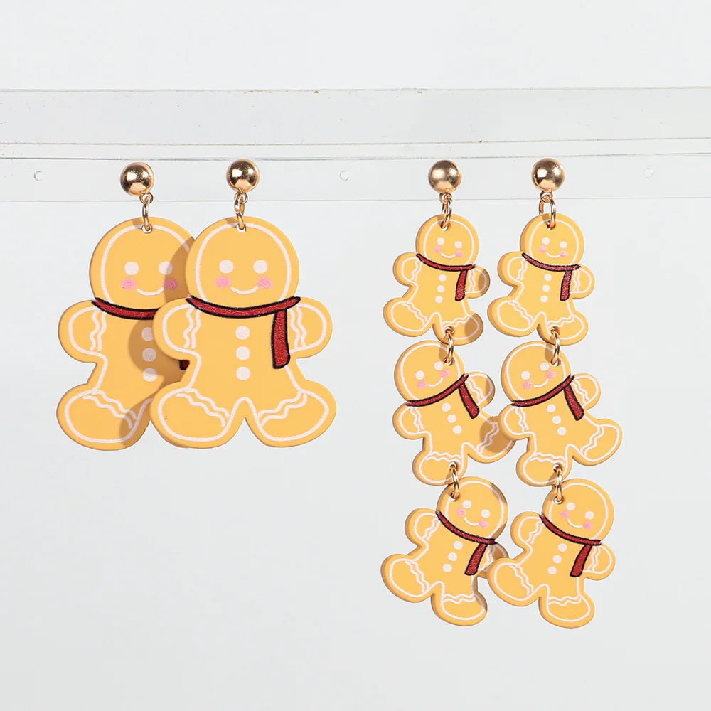 Gingerbread Friends Earrings