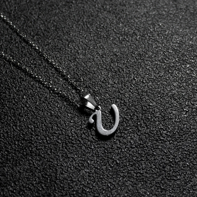 Initial A-Z Letters Pendant Necklace