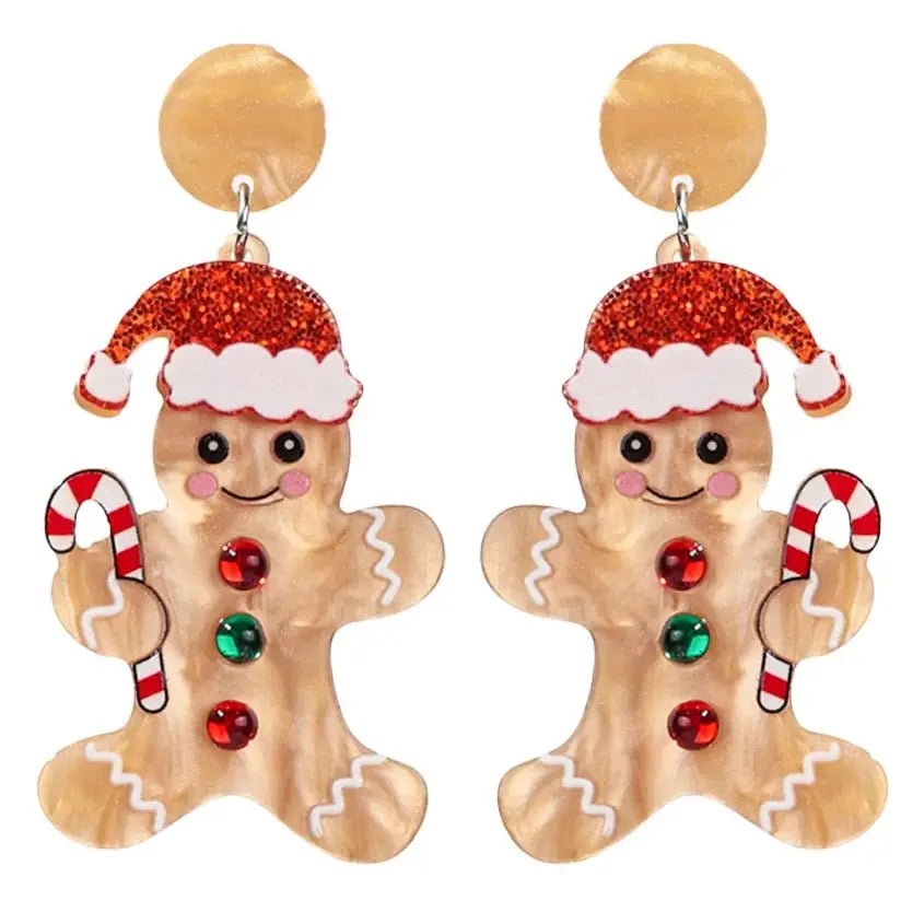 Gingerbread Friends Earrings