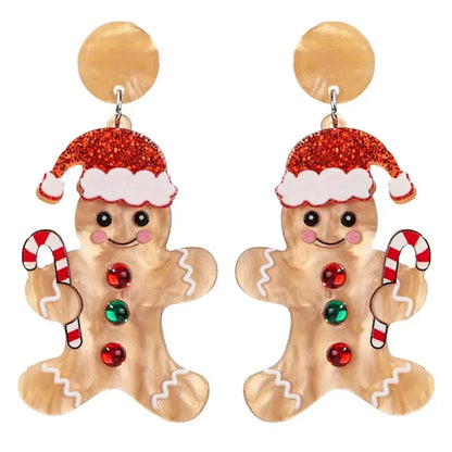 Gingerbread Friends Earrings