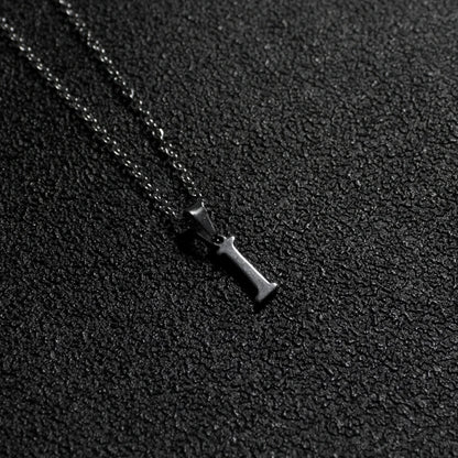 Initial A-Z Letters Pendant Necklace