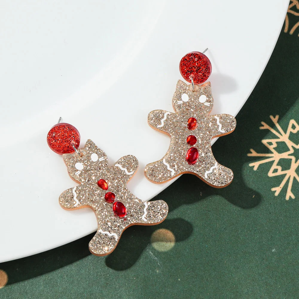 Gingerbread Friends Earrings