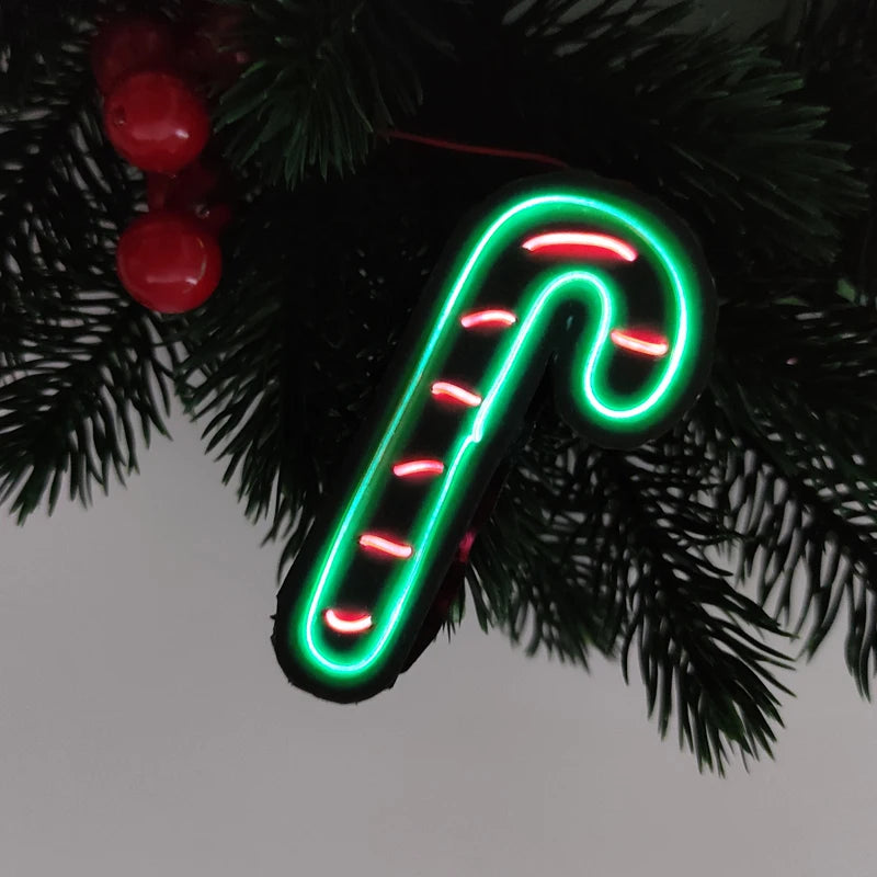 Festive LED Christmas Wreath